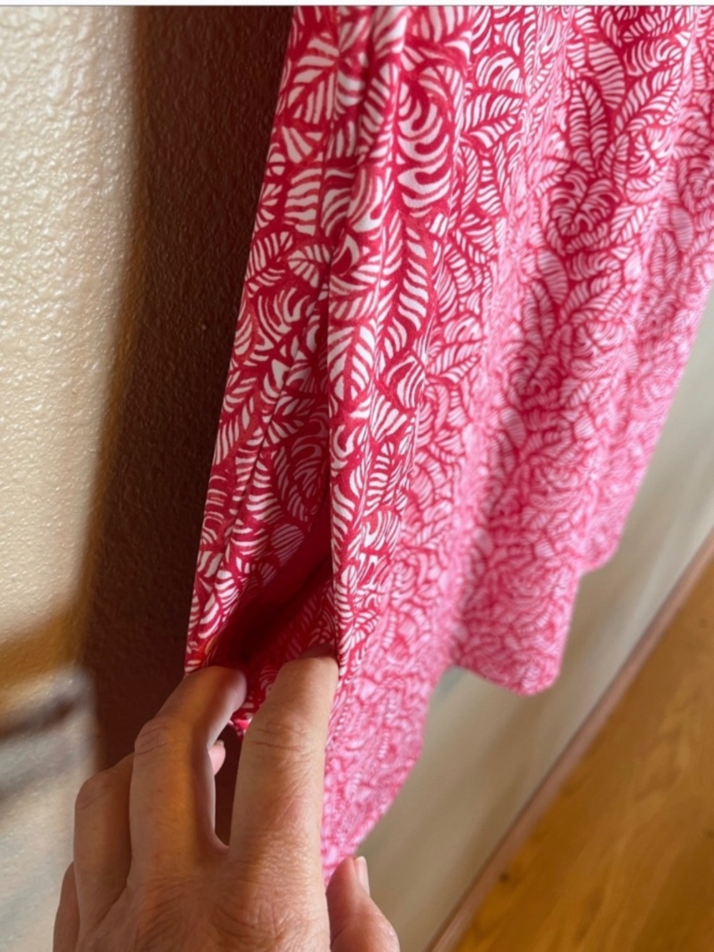 The selected item is the Tommy Bahama Racquet & Paddle Monstera Print Dress. - Picture 5 of 7